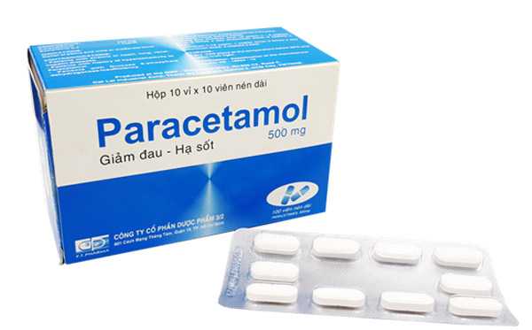 Sử dụng paracetamol để cắt cơn sốt do viêm phế quản cấp gây ra